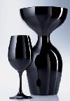 Foto: Restweinbehlter, Glas, schwarz, 27 cm, Stk